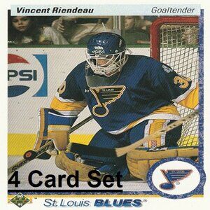 Vincent Riendeau Hockey Card Collection